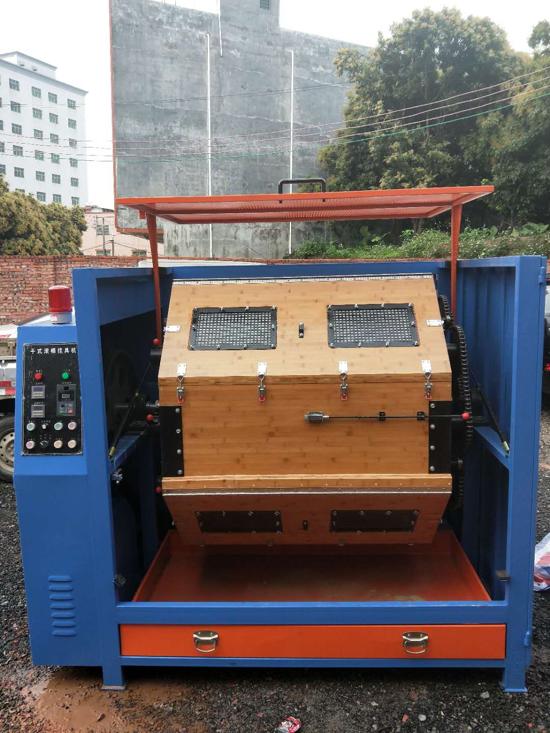 干式滾桶研磨拋光機